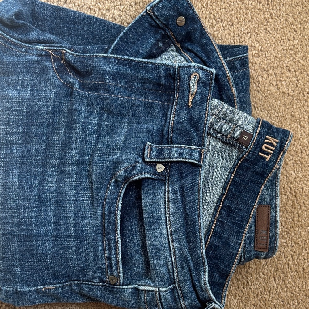 Kut from the Kloth Medium Wash Boot Cut Jeans